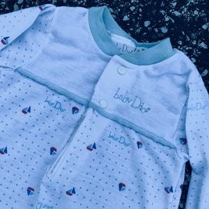 Vintage Baby Dior Sailboat Layette